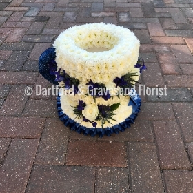 Teacup, tea, coffee, cup, funeral, tribute, wreath, flowers, biggin hill, Westerham, Bromley, Orpington, Sevenoaks, Florist, flowers 