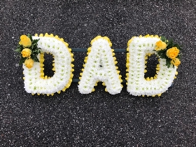 Dad, daddy, father, funeral, flowers, tribute, florist, Biggin Hill, Westerham, Orpington, Bromley, Sevenoaks 