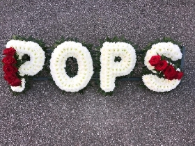 pops, grandad, Funeral, tribute, wreath, flowers, Biggin Hill, Westerham, Orpington, Bromley, Sevenoaks, Florist 